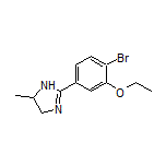 2-(4-Bromo-3-ethoxyphenyl)-5-methyl-4,5-dihydro-1H-imidazole
