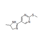 5-(5-Methyl-4,5-dihydro-2-imidazolyl)-2-(methylthio)pyrimidine