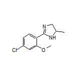 2-(4-Chloro-2-methoxyphenyl)-5-methyl-4,5-dihydro-1H-imidazole