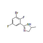 2-(3-Bromo-2,5-difluorophenyl)-5-methyl-4,5-dihydro-1H-imidazole