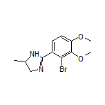 2-(2-Bromo-3,4-dimethoxyphenyl)-5-methyl-4,5-dihydro-1H-imidazole
