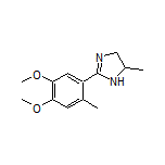 2-(4,5-Dimethoxy-2-methylphenyl)-5-methyl-4,5-dihydro-1H-imidazole