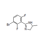 2-(3-Bromo-2,6-difluorophenyl)-5-methyl-4,5-dihydro-1H-imidazole