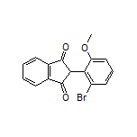 2-(2-Bromo-6-methoxyphenyl)-1H-indene-1,3(2H)-dione