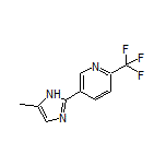 5-(5-Methyl-2-imidazolyl)-2-(trifluoromethyl)pyridine