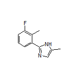 2-(3-Fluoro-2-methylphenyl)-5-methyl-1H-imidazole