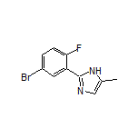 2-(5-Bromo-2-fluorophenyl)-5-methyl-1H-imidazole