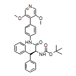 (S)-2-(Boc-amino)-N-[4-(3,5-dimethoxy-4-pyridyl)phenyl]-3,3-diphenylpropanamide