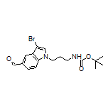 3-Bromo-1-[3-(Boc-amino)propyl]-1H-indole-5-carbaldehyde