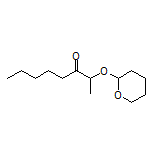 2-[(Tetrahydro-2H-pyran-2-yl)oxy]octan-3-one