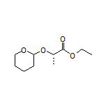Ethyl (2S)-2-[(Tetrahydro-2H-pyran-2-yl)oxy]propanoate