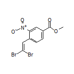 Methyl 4-(2,2-Dibromovinyl)-3-nitrobenzoate