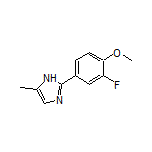 2-(3-Fluoro-4-methoxyphenyl)-5-methyl-1H-imidazole