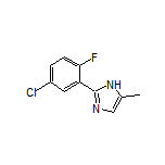 2-(5-Chloro-2-fluorophenyl)-5-methyl-1H-imidazole