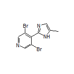 3,5-Dibromo-4-(5-methyl-2-imidazolyl)pyridine