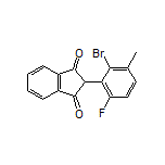 2-(2-Bromo-6-fluoro-3-methylphenyl)-1H-indene-1,3(2H)-dione