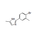 2-(4-Bromo-3-methylphenyl)-5-methyl-1H-imidazole