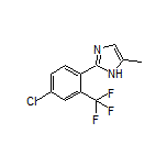 2-[4-Chloro-2-(trifluoromethyl)phenyl]-5-methyl-1H-imidazole