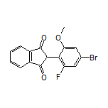 2-(4-Bromo-2-fluoro-6-methoxyphenyl)-1H-indene-1,3(2H)-dione