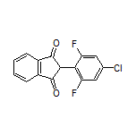 2-(4-Chloro-2,6-difluorophenyl)-1H-indene-1,3(2H)-dione