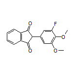 2-(3-Fluoro-4,5-dimethoxyphenyl)-1H-indene-1,3(2H)-dione