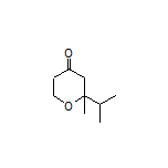 2-Isopropyl-2-methyldihydro-2H-pyran-4(3H)-one