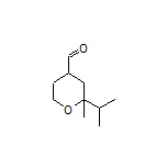 2-Isopropyl-2-methyltetrahydro-2H-pyran-4-carbaldehyde