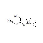(S)-3-[(tert-Butyldimethylsilyl)oxy]-4-chlorobutanenitrile
