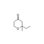 2-Ethyl-2-methyldihydro-2H-pyran-4(3H)-one