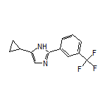 5-Cyclopropyl-2-[3-(trifluoromethyl)phenyl]-1H-imidazole