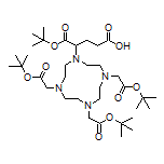 5-(tert-Butoxy)-5-oxo-4-[4,7,10-tris[2-(tert-butoxy)-2-oxoethyl]-1,4,7,10-tetraazacyclododecan-1-yl]pentanoic Acid
