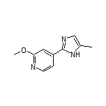 2-Methoxy-4-(5-methyl-2-imidazolyl)pyridine