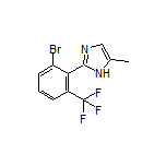 2-[2-Bromo-6-(trifluoromethyl)phenyl]-5-methyl-1H-imidazole