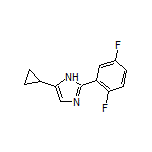 5-Cyclopropyl-2-(2,5-difluorophenyl)-1H-imidazole