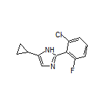 2-(2-Chloro-6-fluorophenyl)-5-cyclopropyl-1H-imidazole