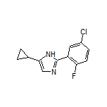 2-(5-Chloro-2-fluorophenyl)-5-cyclopropyl-1H-imidazole