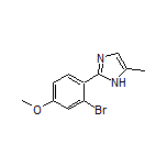 2-(2-Bromo-4-methoxyphenyl)-5-methyl-1H-imidazole