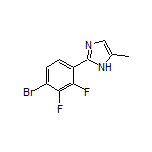 2-(4-Bromo-2,3-difluorophenyl)-5-methyl-1H-imidazole