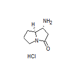 (1R,7aS)-1-Aminotetrahydro-1H-pyrrolizin-3(2H)-one Hydrochloride