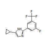 5-Cyclopropyl-2-[3-fluoro-5-(trifluoromethyl)phenyl]-1H-imidazole