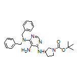 (R)-N4,N4-Dibenzyl-N6-(1-Boc-3-pyrrolidinyl)pyrimidine-4,5,6-triamine