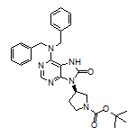 (R)-9-(1-Boc-3-pyrrolidinyl)-6-(dibenzylamino)-7H-purin-8(9H)-one