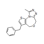3-Benzyl-9-methyl-4,6-dihydrothieno[2,3-e][1,2,4]triazolo[3,4-c][1,4]oxazepine