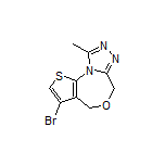 3-Bromo-9-methyl-4,6-dihydrothieno[2,3-e][1,2,4]triazolo[3,4-c][1,4]oxazepine