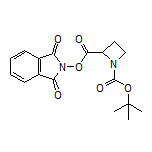 1,3-Dioxoisoindolin-2-yl 1-Boc-azetidine-2-carboxylate