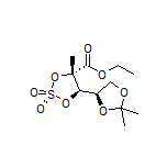 Ethyl (4S,5R)-5-[(R)-2,2-Dimethyl-1,3-dioxolan-4-yl]-4-methyl-1,3,2-dioxathiolane-4-carboxylate 2,2-Dioxide