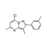 7-Chloro-3,5-dimethyl-2-(m-tolyl)pyrazolo[1,5-a]pyrimidine