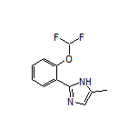 2-[2-(Difluoromethoxy)phenyl]-5-methyl-1H-imidazole