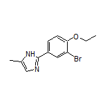2-(3-Bromo-4-ethoxyphenyl)-5-methyl-1H-imidazole