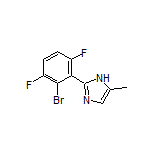 2-(2-Bromo-3,6-difluorophenyl)-5-methyl-1H-imidazole